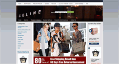 Desktop Screenshot of celine-handbags.com